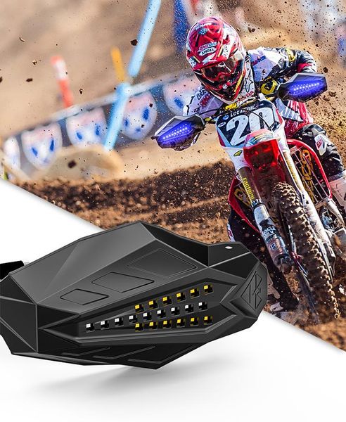 

motorcycle handguard baffle waterproof windproof motocross grip protection universal windshield hood cross-country handlebar