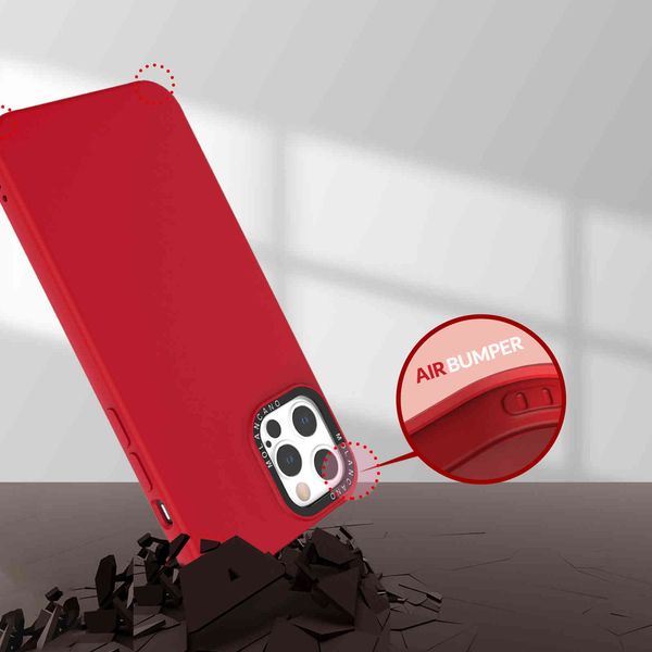 

suitable for iphone12 liquid silicone soft shell, apple 12 mobile phone protective case with good hand feel