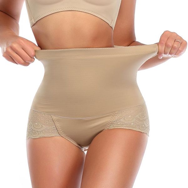 

women's shapers plus size body shaper underwear booty lifter ladies slimming tummy control shapewear waist trainer bulifer briefs, Black;white