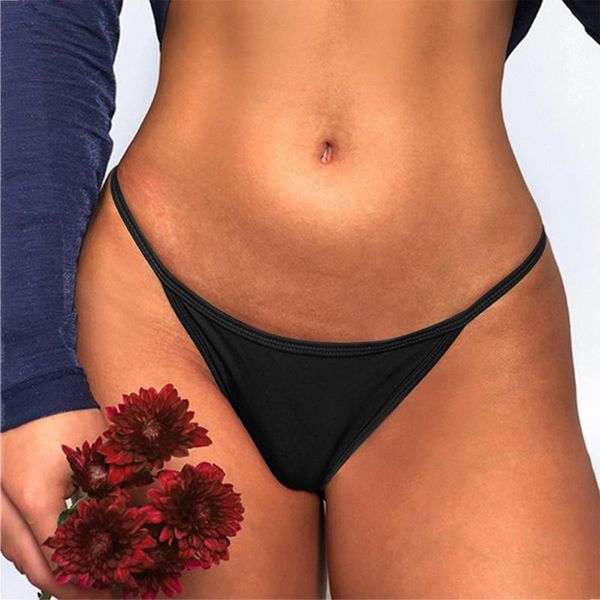 

women's panties european high-quality floral embroidery low-waist bow t-pants seductive underwear seamless, Black;pink