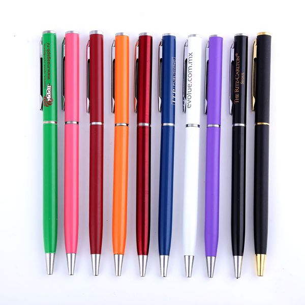

shuo lei metal pen ball point flat head printable el advertising