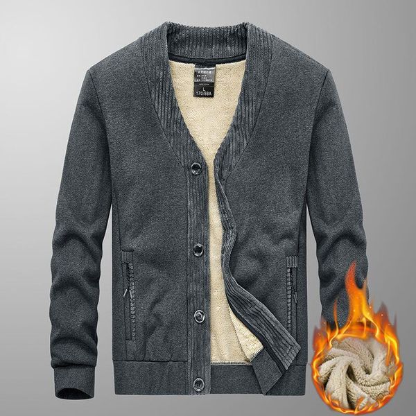 

men's jackets -7xl 8xl 95% cotton facing polyester cashmere fleece liner warm winter jacket business coats man soft thick outwear k666, Black;brown