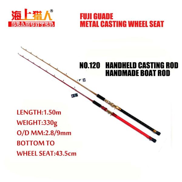 

xigongfang boat fishing 1.3m 1.5m 1.7m 2.1m frp spinning/casting baitcasting fuji guide lure deepdrop rod