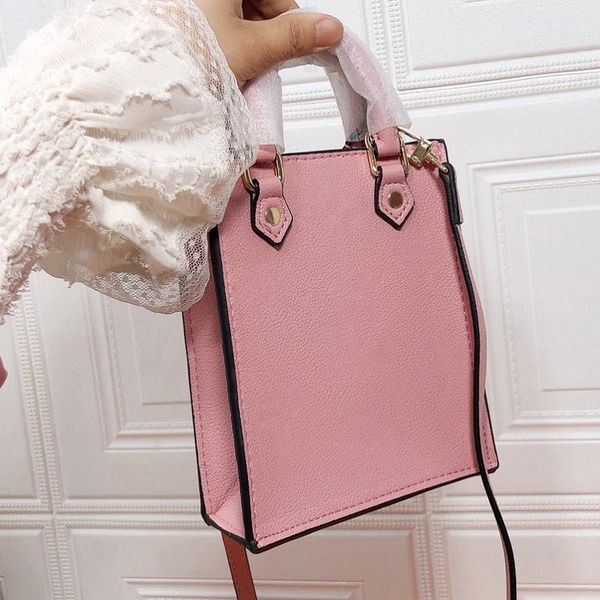 

lady bag casual mini womens totes bags embossed logo letter design handbag purse the classic western style with floral pattern
