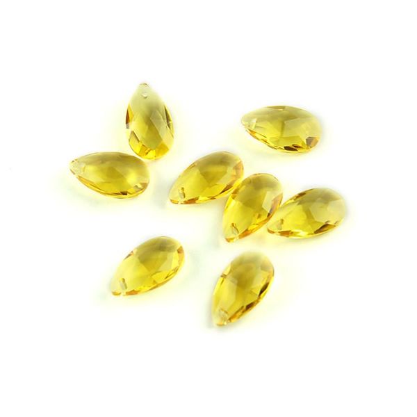

16mm many color almond shape tear drop crystal chandelier pendants crystal trimming lighting lamp parts