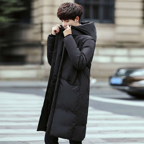 

2019 new cotton padded jacket, men's coat, winter thickened winter clothes, men's cotton padded jacket, tide brand, short work dow, Black
