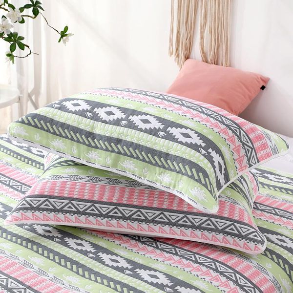 

pillow case towel gauze six-layer jacquard japanese style thickening children tassel cotton non-slip student