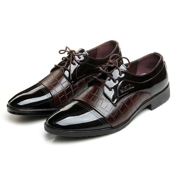 

dress shoes men formal spring leather comfortable luxury fashion #ms8116182, Black
