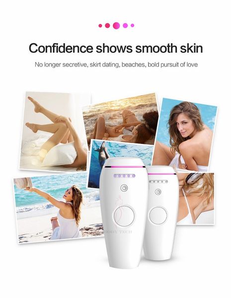 

portable home use ipl machine for hairs removing skin care equipment diode laser hair removal device, Black