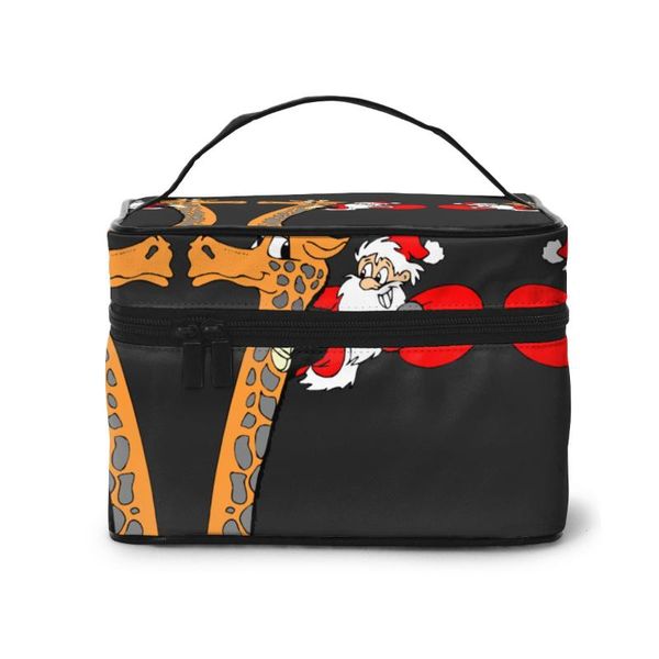 

high capacity makeup bag travel cosmetic bag christmas beauty