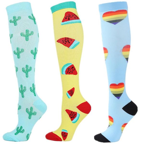 

men's socks size s-xxl men women compression fit , edema,diabetes,varicose veins,circulation anti fatigue stockings, Black