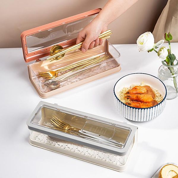 

storage box for kitchen utensils and chopsticks tableware storage boxes tableware chopstick cage cutlery home tools