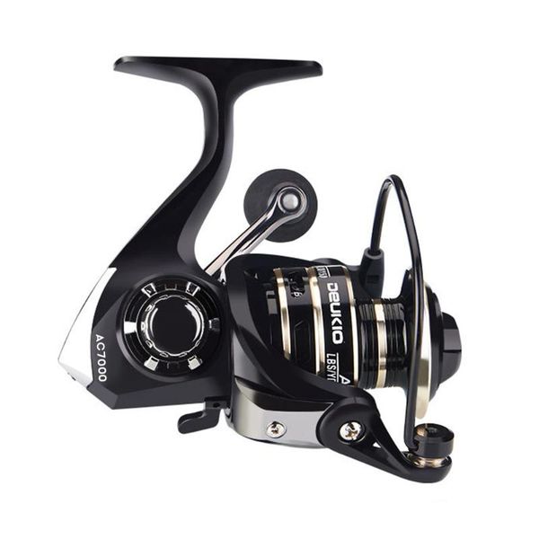 

mini spinning reel 17.6lb all metal 3bb 5.2: 1 ultralight metal reel right left hand inter-changeable freshwater fishing