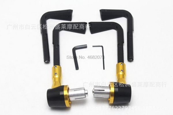 

motorcycle brakes by dhl/fedex 20pair 22mm/0.87" adjustable brake clutch levers protector brush proguard system cnc protect aluminum
