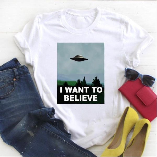 

women ufo forest adventure cute print fashion ladies summer t tee female shirt clothes tshirt womens graphic t shirt, White
