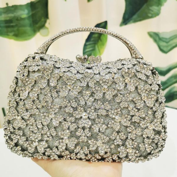 

evening bags xiyuan lady diamond floral clutch women stone ladies crystal handbags and purses wedding gala dinner bag