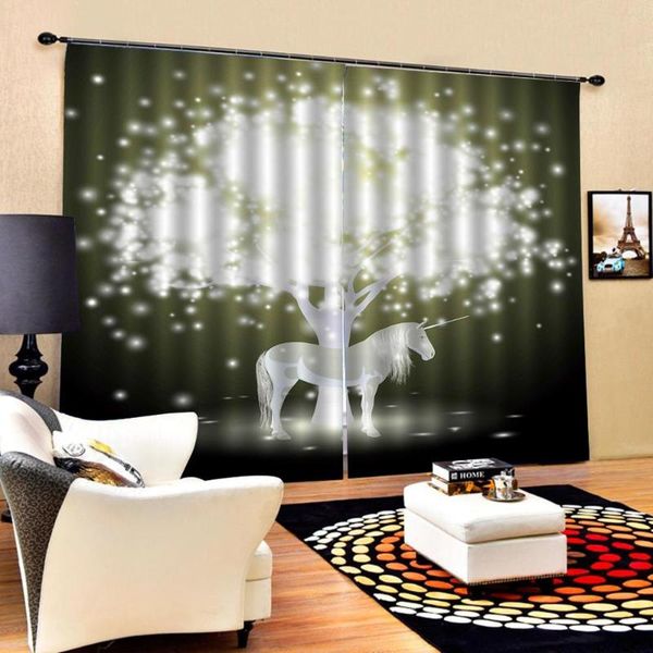 

curtain & drapes dream customized size luxury blackout 3d window curtains for living room personality