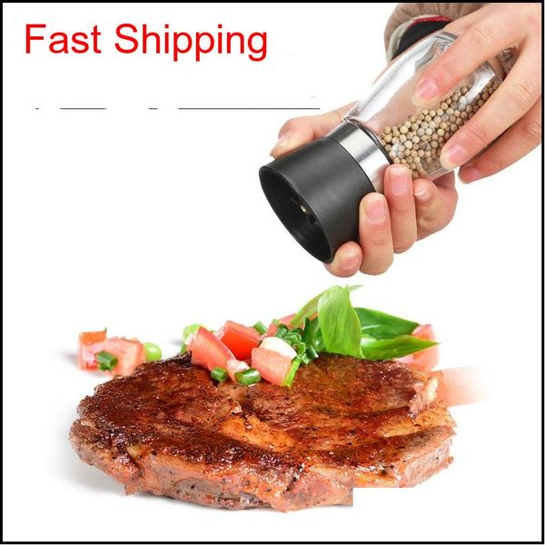 

manual glass pepper salt spice grinder mill hand pepper herb mill zlseb 1trdm