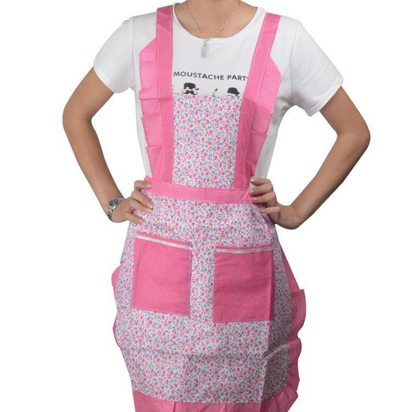 

aprons 2021 smock long sleeve apron kitchen work clothes