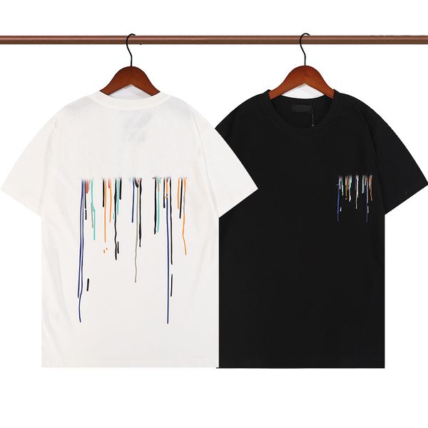 

men's t-shirts fashion designer men's t-shirts 2022 new simple letter printed round neck short sleeves t-shirts all matches for me, White;black