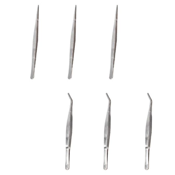 

decorative flowers & wreaths 6pcs gardening tweezers small planting tool professional tools