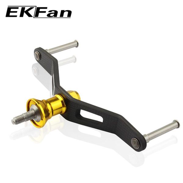 

baitcasting reels ekfan fishing reel handle rocker arm without knobs double body no knob carbon fiber lightweight accessory