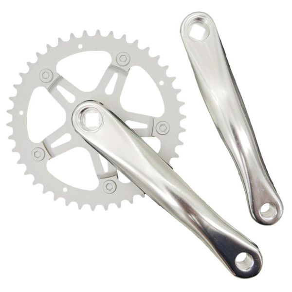 

bike heels & chainwheels bicycle crank chainwheel 175mm mtb crankset aluminum alloy fixie single speed chainset 42t for road foldable