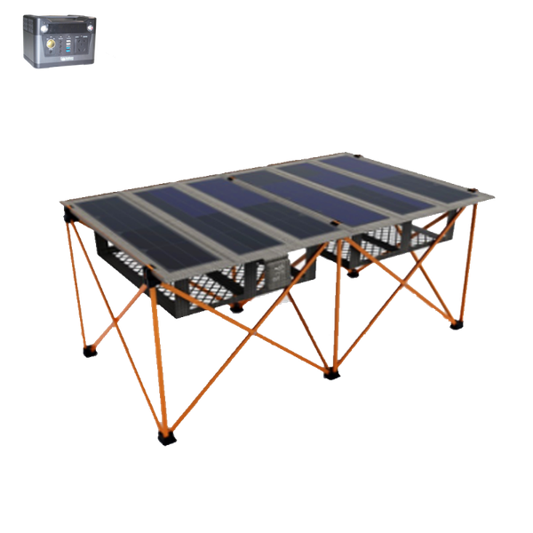

camp furniture mini outdoor solar table camping