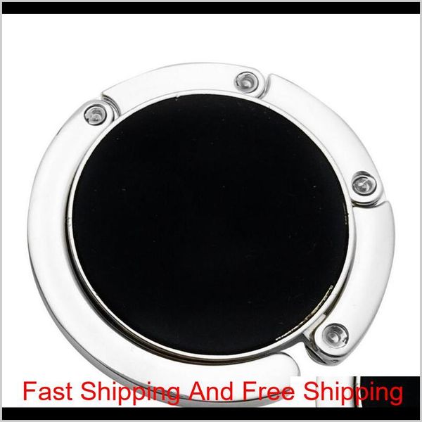 

outdoor portable silver foldable zinc alloy purse handbag hook hanger bag holder home clothing qylsgd homes2011