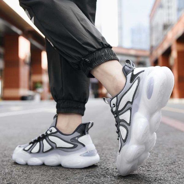 

straight men's sho autumn national fashion popcorn casual running versatile dad