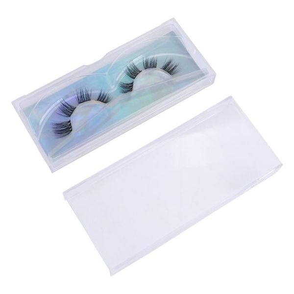 

false eyelashes 1 pair 3d simulation lashes decorative dense fake for makeup (black)