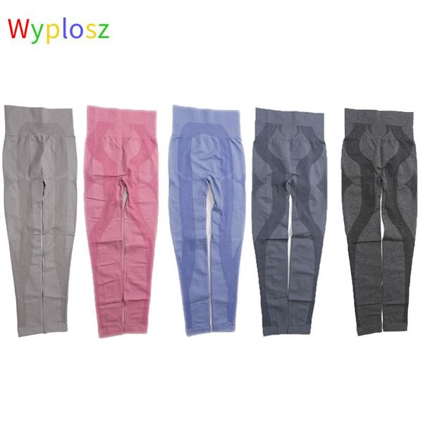 

wyplosz sport pants for women high waist workout leggings sportswear gym tights fitness yoga pants seamless gym clothing running, White;red