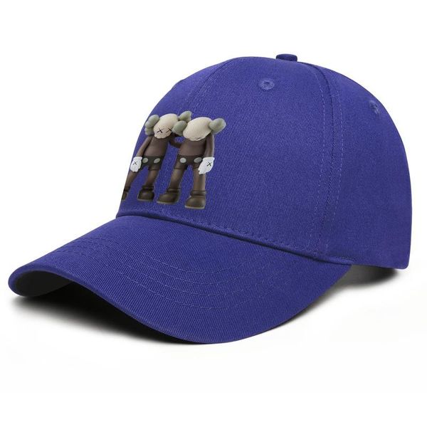 

fashion kaws baseball cap fitted original trucke hats, Blue;gray