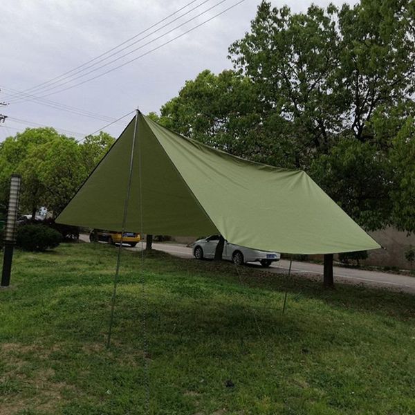 

shade 3mx3m waterproof awning sunshade sun sail for outdoor garden beach camping patio pool canopy tent shelter