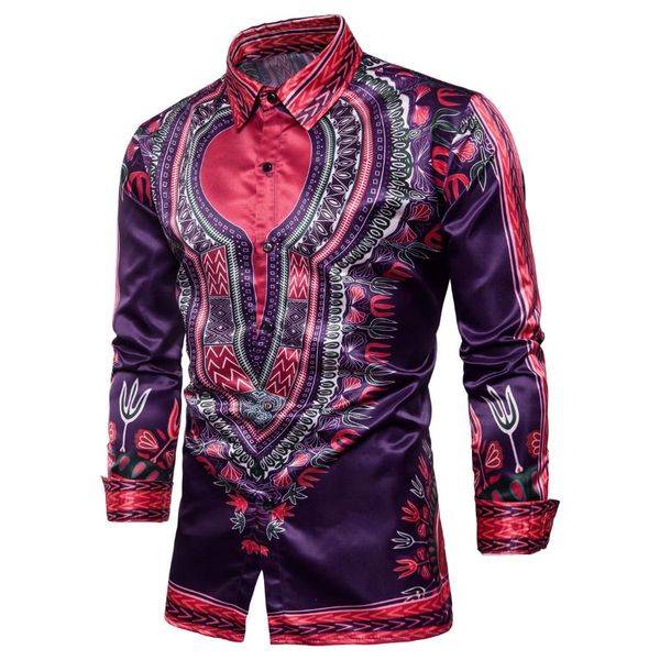 

2021 african style shirt for men african kitenge batik shirts, White;black