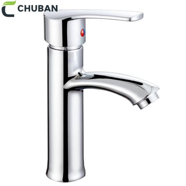 

chuban 2021 kitchen basin faucet single handle single hole basin faucet toilet and cold mixing valve kitchen accessory a109