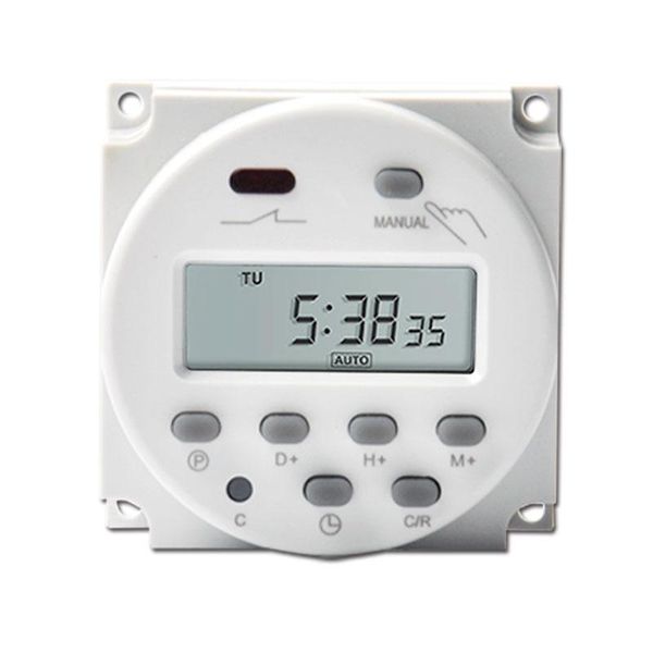 

timers l701 cn101a 16a digital time switch 12v/24v/110v/220v ac dc weekly programmable electronic timer