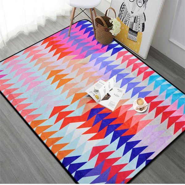 

carpets geometric triangular shape series large area for living room rugs bedroom coffee carpet table cloakroom mat floor