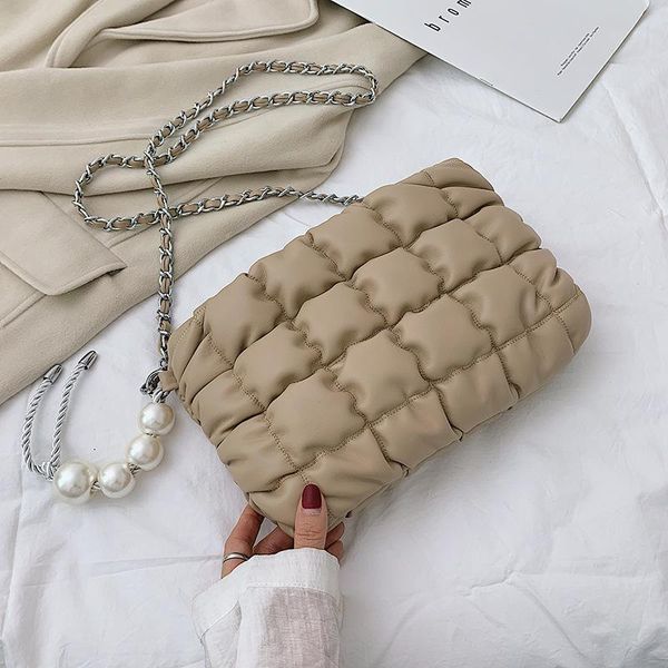 

cross body grid design luxury small shoulder bags for women 2021 fashion chain pu leather crossbody bag female casual handbags and purses