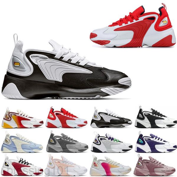 

mens womes zoom m2k tekno casual shoes royal blue wolf grey black volt black white rush pink sneakers walking shoes tt11