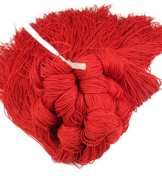

60cm diy cord wire handmade red line necklace rope jewelry findings & components, White;red