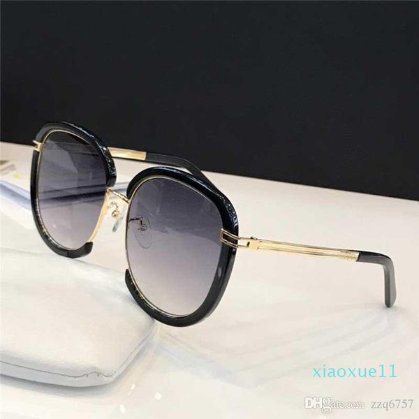 

luxury- new fashion designer sunglasses 143 square frame popular style for man and women selling uv400 protection eyewear, White;black