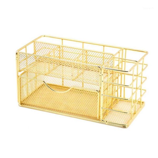 

iron storage basket desksnack fruit cosmetic mask books box household sundries baskets1