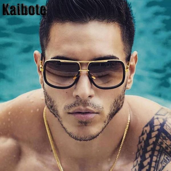 

sunglasses kaibote s-16058 retro men's metal uv protection sun eyeglasses outdoor eyewear sand lens decorate male, White;black