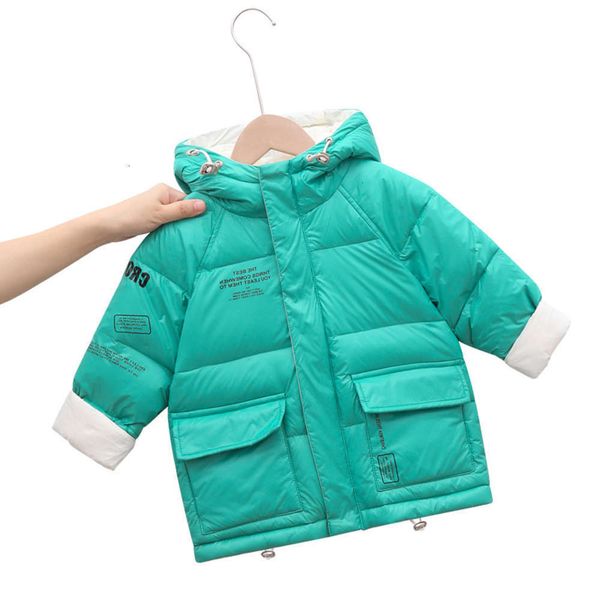 

2021autumn winter new men's women's short middle and big thickened children's down jacket, Black