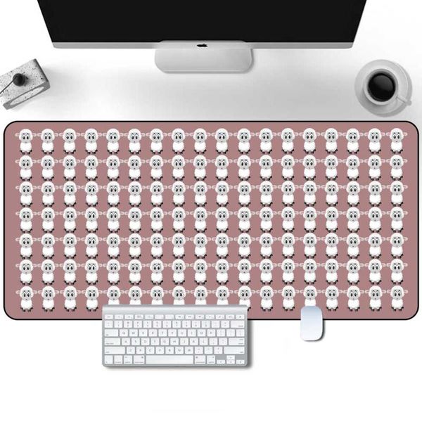 

mouse pads & wrist rests mairuige cute animal pad keyboard game desk anime carpet rubber office with rest
