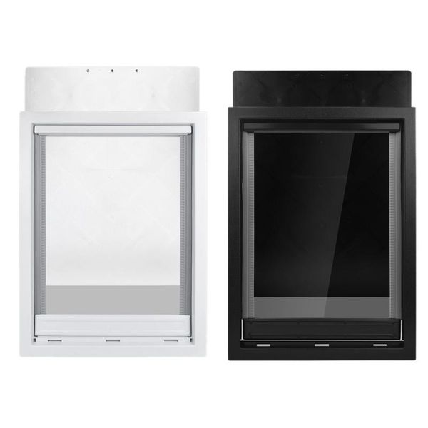 

dog cat flap door security lock flap door for dog cats kitten abs plastic small pet gate kit cat dogs doors