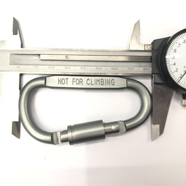 

1pcs carabiner travel kit camping equipment alloy aluminum survival gear camp mountaineering hook carabiner 1pcs c jllwva