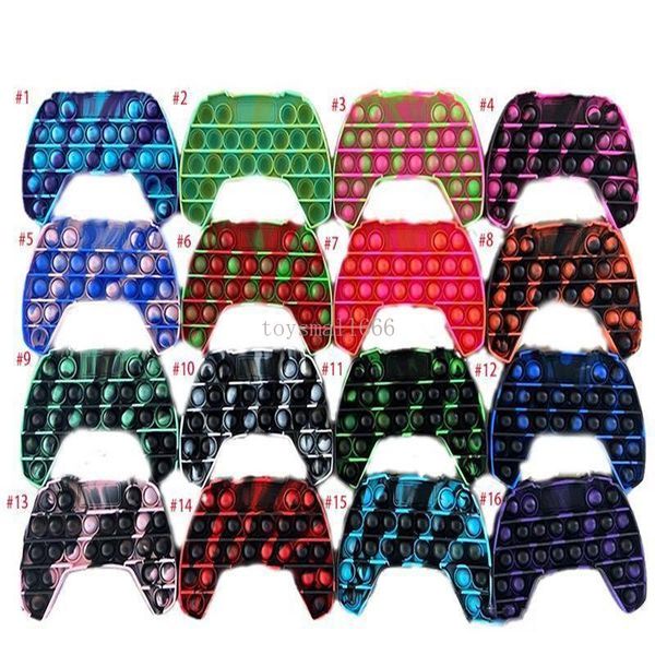 

toys fidget handle game sensory push bubble board anxiety stress reliever kids adults autism special needs