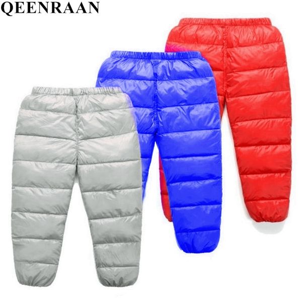 

new boys pants girls leggings children pants girls winter children down warm trousers baby autumn kids boys child clothes 210303, Blue